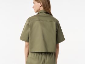 Женская рубашка Lacoste из эластичного хлопка