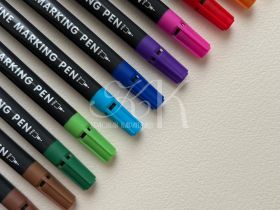 Набор маркеров двусторонних Languo 12 цветов, 0,5-1,5 мм