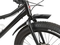 Крыло для велосипеда переднее ACME M-WAVE Mud Max Fat для фэтбайков 24&quot; - 29&quot; (черный)