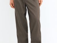 Чиносы изо льна, Коричневый