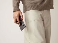 Чехол Pitaka Tactile Woven для Galaxy S25 кевлар коричневый