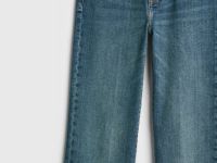 Джинсы клёш с высокой посадкой, Синий