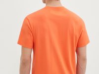 Футболка из хлопка прямого силуэта