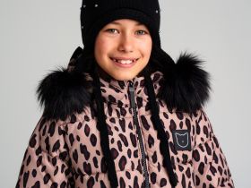 Шапка трикотажная для девочек