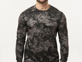 Лонгслив Remington Professional Black Camo — влагоотводящий, быстросохнущий, для охоты