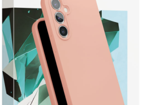 Клип-кейс VLP Aster для Samsung Galaxy A55 Розовый