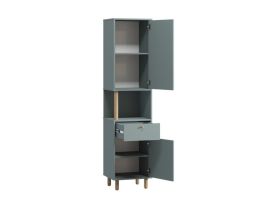 Стеллаж Дикинс 45x190 Серо-зеленый