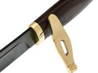 Нож Финка Титан разборная, сталь 65Г, граб