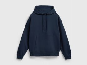 Базовое худи с карманом-кенгуру, Синий