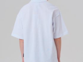 Джемпер трикотажный с воротником поло для мальчиков