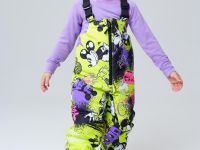 Комплект текстильный с полиуретановым покрытием для девочек: куртка, полукомбинезон