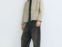 Утеплённая куртка из канваса, Бежевый