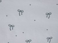 Простыня Графитовый бант