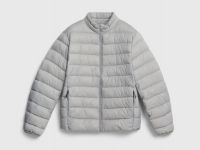 Утеплённая лёгкая куртка с воротником-стойкой, Бежевый