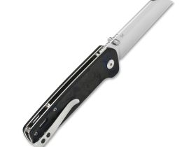 Складной нож QSP Penguin QS130-TBL, сталь D2, рукоять карбон
