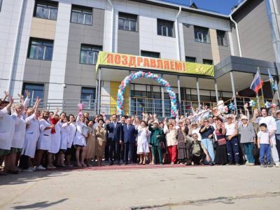 В Усть-Майском районе открыли новый комплекс центральной районной больницы