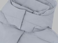 Куртка oversize силуэта с капюшоном