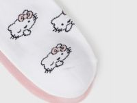 Носки Hello Kitty для девочек, 2 пары, Розовый