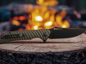 Нож складной Ruike P123-MB, сталь 14C28N, рукоять микарта, хаки