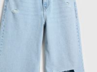 Прямые свободные джинсы, Голубой