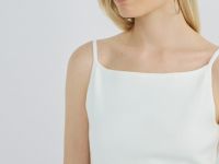 Майка из вискозы, Белый