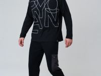 Фуфайка трикотажная для мужчин (футболка с длинными рукавами)