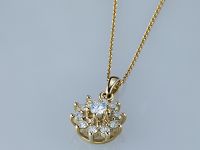 Подвеска из желтого золота э0312пд04202940