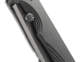 Полуавтоматический складной нож Incendor Veff Flat Top Serrations®, CRKT 6875, сталь 8Cr13MoV Titanium Nitride Combo Edge, рукоять стеклотекстолит G10