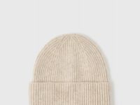 Вязаная шапка для девочек, Бежевый