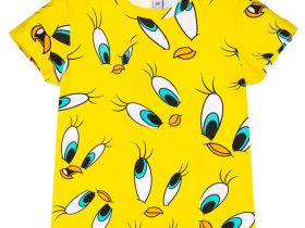 Фуфайка детская трикотажная для девочек (футболка)