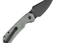 Складной нож Tenable Fenrir, сталь 14C28N, рукоять зеленая микарта