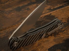 Складной нож CJRB Taiga, сталь D2, карбон