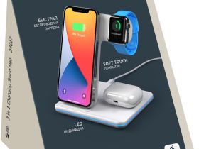 Беспроводное мультизарядное устройство Deppa