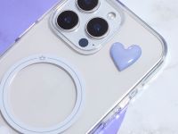 Наклейка VLP 3D фиолетовое сердце