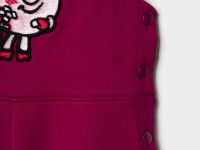 Полукомбинезон детский трикотажный для девочек