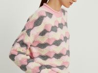 Джемпер свободного силуэта с шерстью