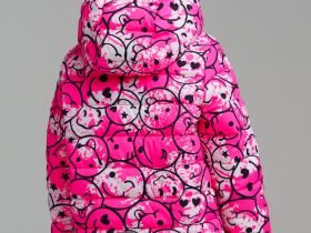 Куртка текстильная с полиуретановым покрытием для девочек