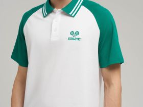 Поло прямого кроя из хлопка пике