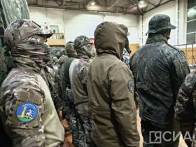 В Якутске в зону СВО проводили 36-й отряд добровольцев «Боотур»