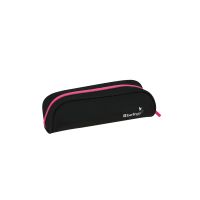 Пенал-косметичка 1 отделение Berlingo "Pink zip" 220*75*55 см, полиэстер