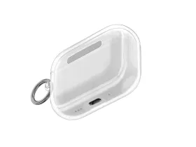 Чехол WiWU iShield Pro для AirPods Pro 3 силиконовый с карабином (HC-301) (прозрачный)