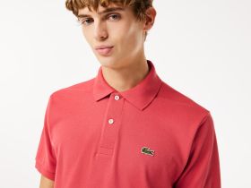 Мужское поло Lacoste L1212 классического кроя