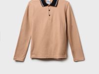 Джемпер трикотажный с воротником поло для мальчиков