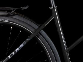 Женский велосипед Cube Kathmandu Pro Trapeze, год 2025, цвет Черный, ростовка 19.5