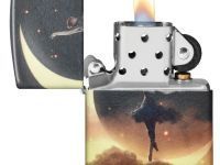 Зажигалка ZIPPO Mythological Design с покрытием Glow In The Dark Green, латунь/сталь, черная