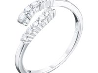 Кольцо из белого золота с бриллиантами э4701кц08210009