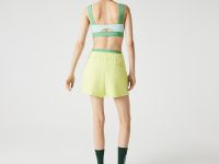 Женский бикини-топ Lacoste с крокодиловым принтом