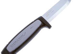 Нож с фиксированным лезвием Morakniv Robust, углеродистая сталь, рукоять резина/пластик