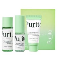 Набор миниатюр с центеллой PuritoSeoul  Wonder Releaf Centella Mini Kit Unscented