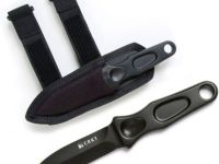 Нож с фиксированным клинком CRKT Sting, сталь 1055 Carbon Steel, рукоять карбон